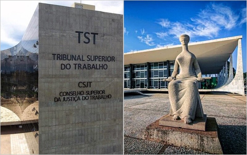 A desarmonia entre TST e STF